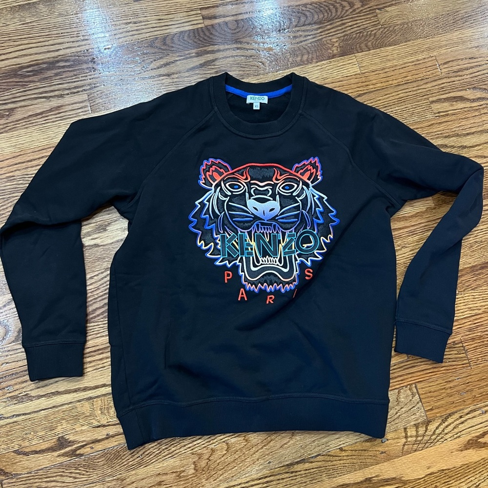 Black kenzo sweatshirt xs